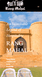 Mobile Screenshot of hotelrangmahal.com